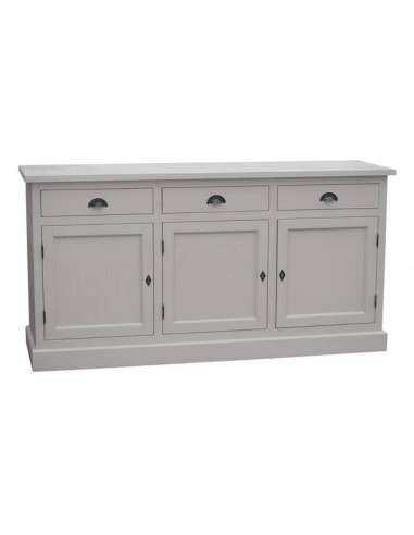 Credenza in legno colorata stile shabby chic, provenzale e country MS403B
