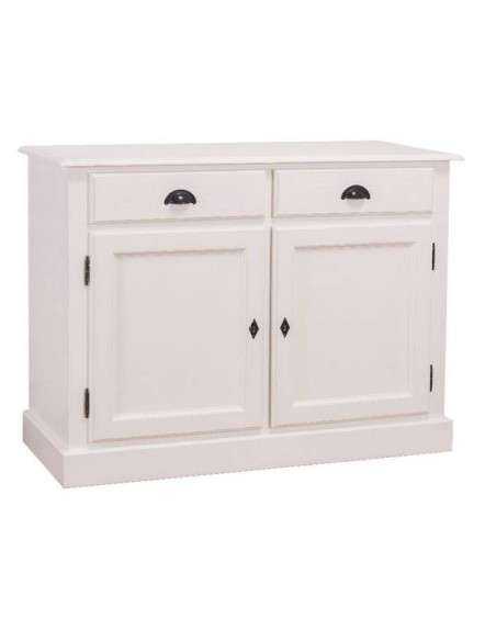 Credenza in legno colorata stile shabby chic, provenzale e country MS264B