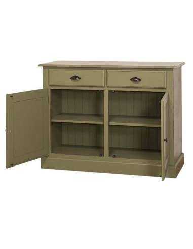 Credenza in legno colorata stile shabby chic, provenzale e country MS264B