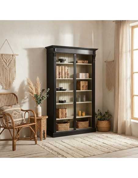 Libreria aperta provenzale colorata MS195