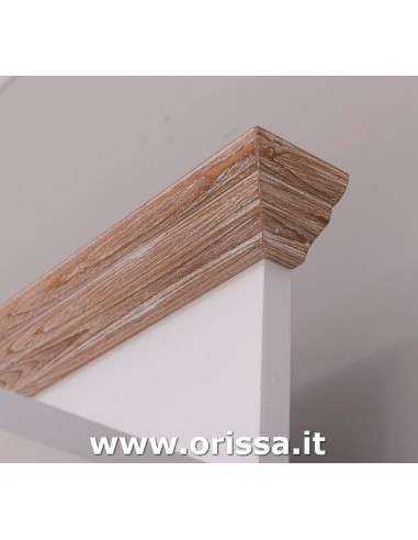 Mobile appendiabiti country con appendi cappotti e portascarpe MS720L