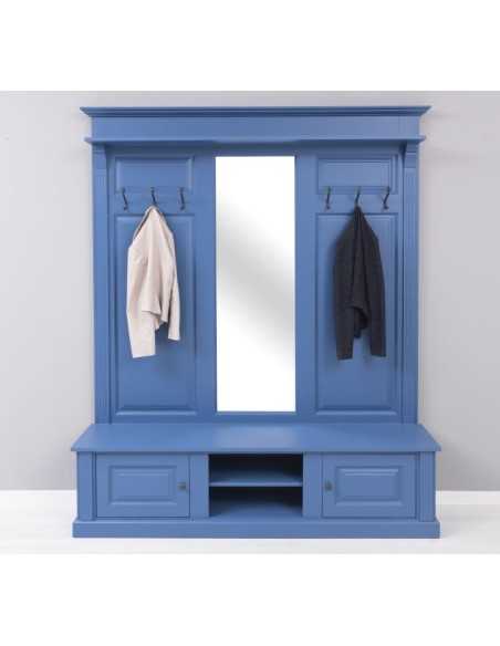 Mobile appendiabiti country da ingresso in legno MS626