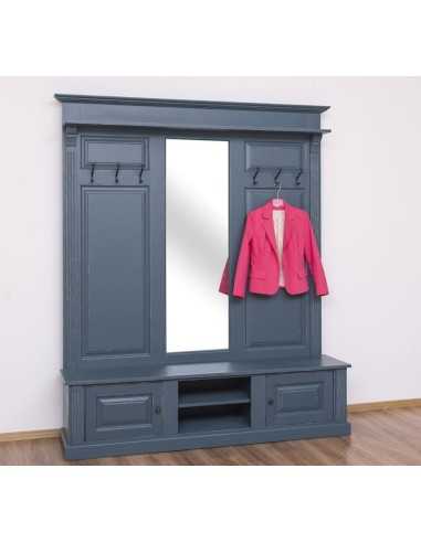 Mobile appendiabiti country da ingresso in legno MS626