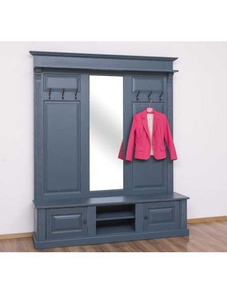 Mobile appendiabiti country da ingresso in legno MS626