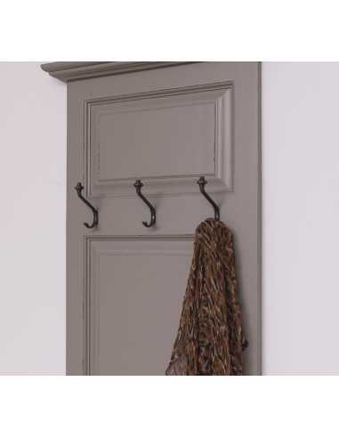 Pannello appendiabiti country legno 3 ganci MS429