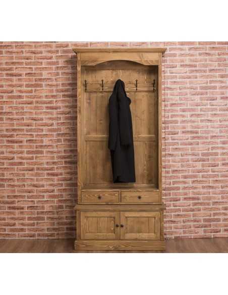 Mobile appendiabiti country legno MS536