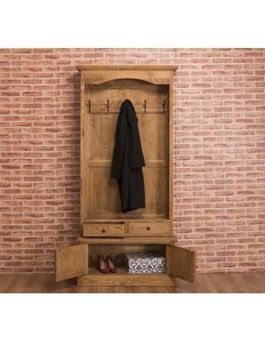 Mobile appendiabiti country legno MS536