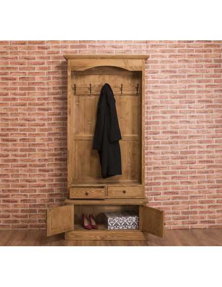 Mobile appendiabiti country legno MS536