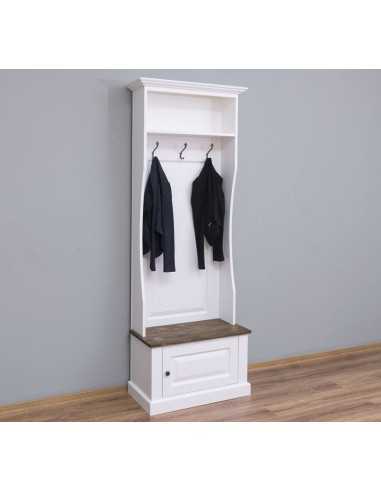 Mobile appendiabiti country legno MS534