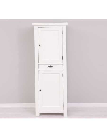Credenza colonna doppia anta chiusa e cassetto colorata stile provenzale MS362