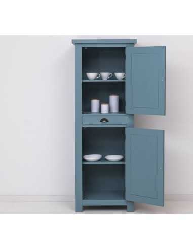 Credenza colonna doppia anta chiusa e cassetto colorata stile provenzale MS362