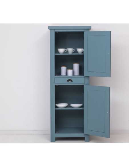 Credenza colonna doppia anta chiusa e cassetto colorata stile provenzale MS362