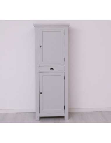 Credenza colonna doppia anta chiusa e cassetto colorata stile provenzale MS362