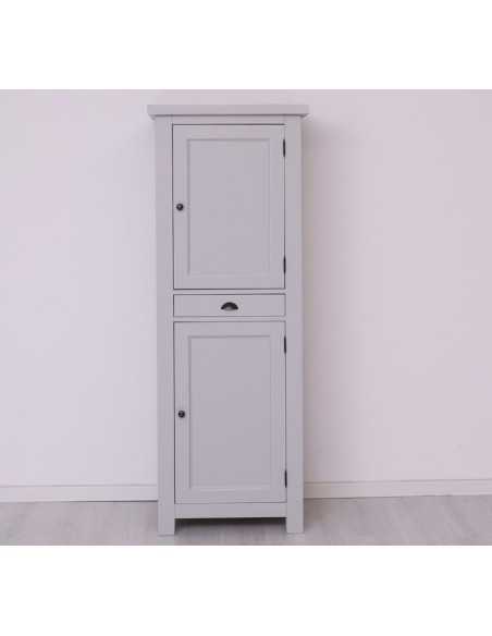 Credenza colonna doppia anta chiusa e cassetto colorata stile provenzale MS362