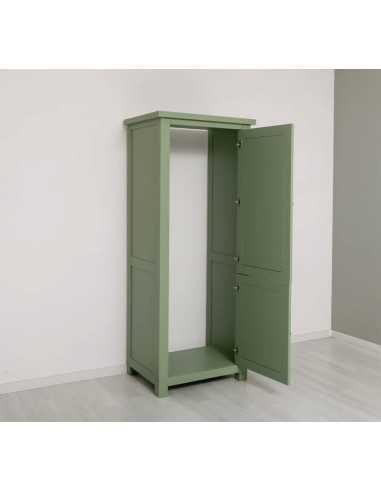 Cucina country modulo colonna frigo a doppia anta colorato MS701