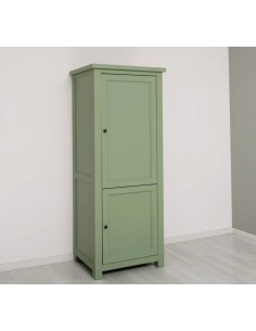 Cucina country modulo colonna frigo a doppia anta colorato MS701