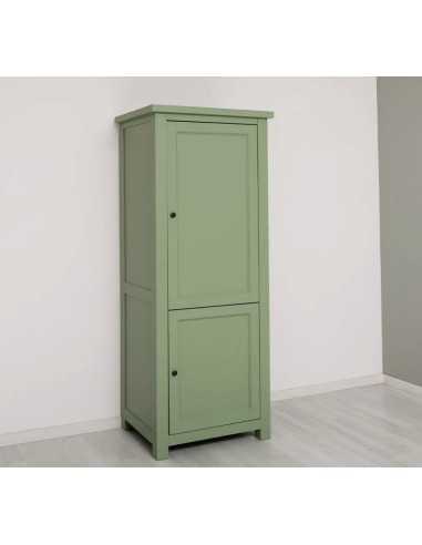 Cucina country modulo colonna frigo a doppia anta colorato MS701