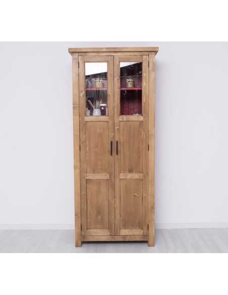 Dispensa cucina country colorata con porta oggetti MS706