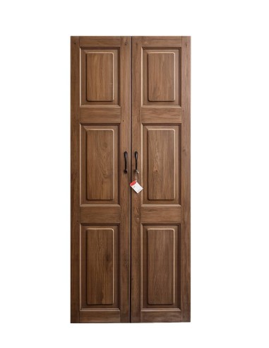 Coppia ante coloniali originali in legno massello DI TEAK coloniali TS232