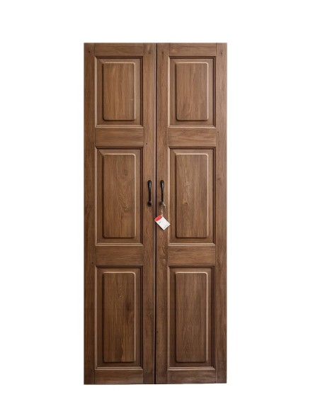 Coppia ante coloniali originali in legno massello DI TEAK coloniali TS232