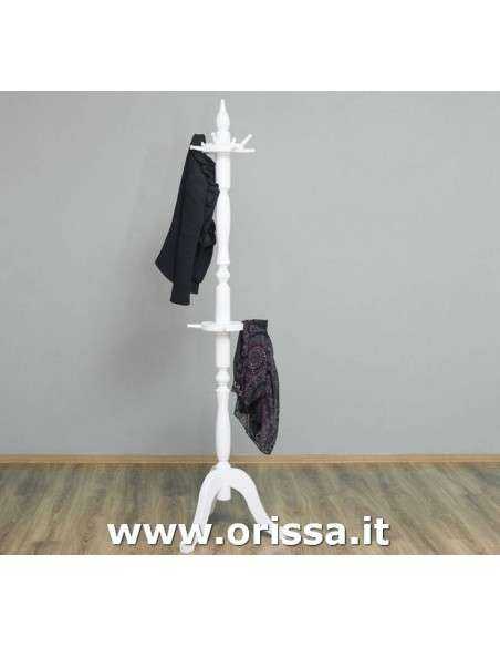 appendiabiti e attaccapanni  da terra in legno di pino MS694