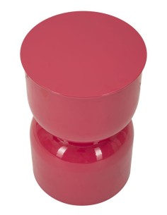 Tavolino glamour in metallo fuxia Oyi – design moderno per salotto e camera 2