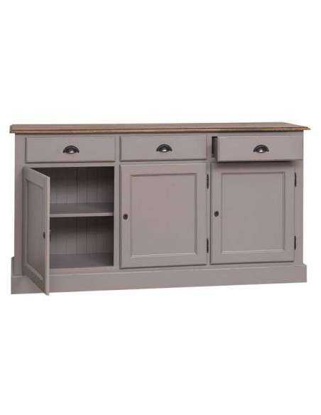 Credenza bassa tre ante e cassetti MS265B