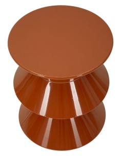 Tavolinetto In Metallo Zag Orange Cm ø 37,5x45 - 142948000R 2
