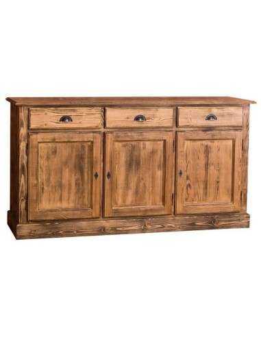 Credenza bassa tre ante e cassetti MS265B