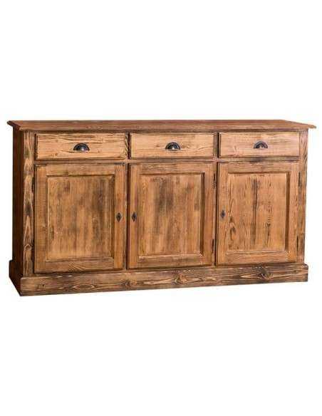 Credenza bassa tre ante e cassetti MS265B