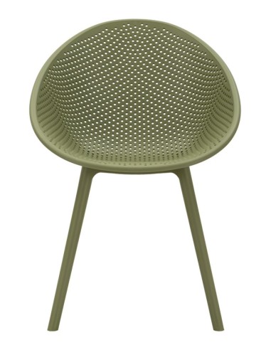 Sedia Ibiza Verde Set 2 Pz Cm 59x59x83 (altezza Seduta Cm 45) - 142950000V