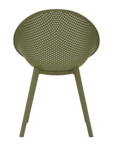 Sedia Ibiza Verde Set 2 Pz Cm 59x59x83 (altezza Seduta Cm 45) - 142950000V