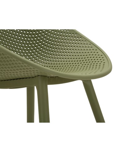 Sedia Ibiza Verde Set 2 Pz Cm 59x59x83 (altezza Seduta Cm 45) - 142950000V
