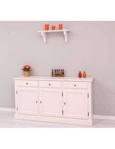 Credenza bassa tre ante e cassetti MS265B
