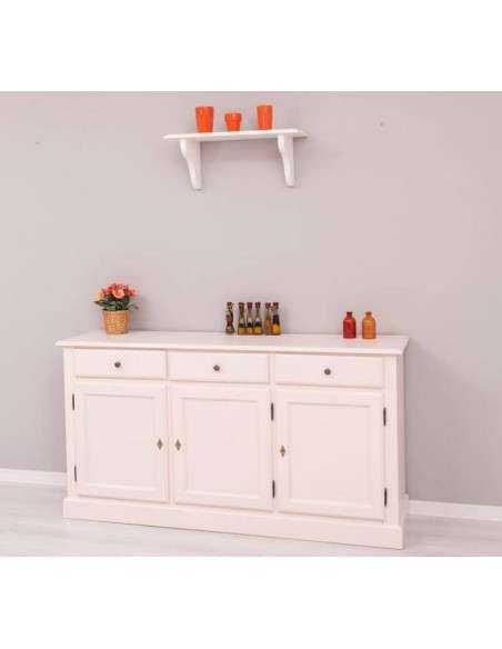 Credenza bassa tre ante e cassetti MS265B