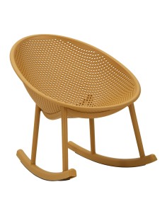 Sedia A Dondolo Ibiza Senape Cm 66x88x80 (altezza Seduta Cm 38) - 142951000S
