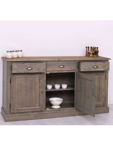 Credenza bassa tre ante e cassetti MS265B