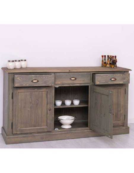Credenza bassa tre ante e cassetti MS265B
