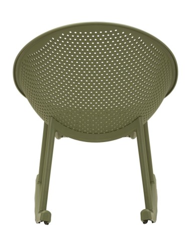 Sedia A Dondolo Ibiza Verde Cm 66x88x80 (altezza Seduta Cm 38) - 142951000V
