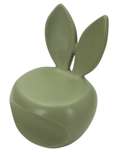 Sedia da Esterno Bunny in poliestere colore Verde