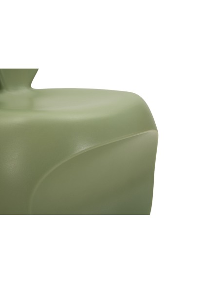Sedia da Esterno Bunny in poliestere colore Verde