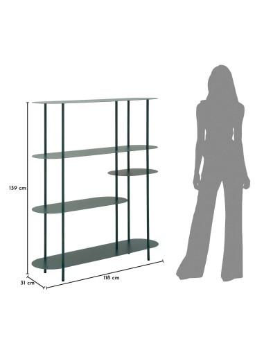 Libreria Saturno Ottanio Cm 118x31x139 - 14297700TT