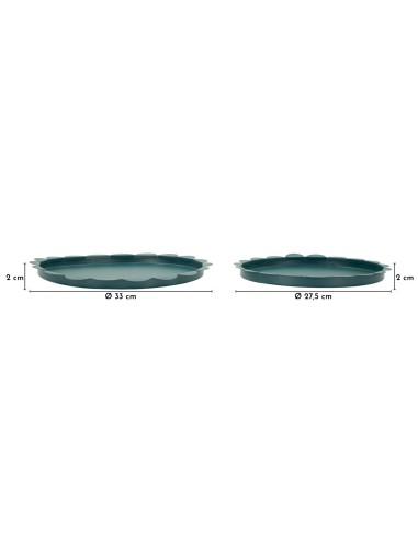 Svuota tasche Saturno Rot. Ottanio Coppia Cm ø 33x2-27,5x2 - 16078400TT