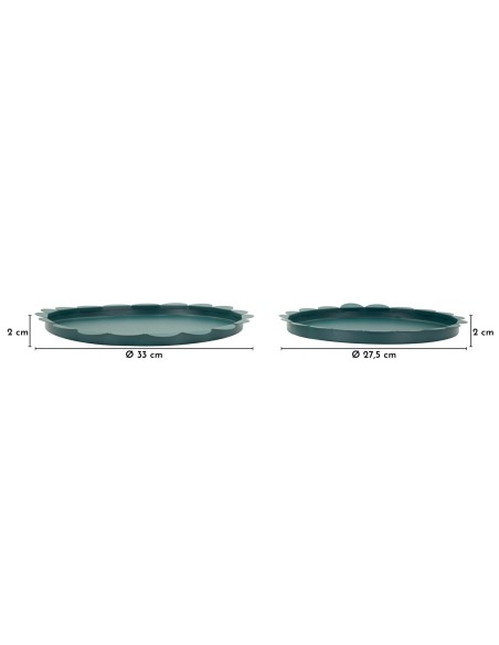 Svuota tasche Saturno Rot. Ottanio Coppia Cm ø 33x2-27,5x2 - 16078400TT