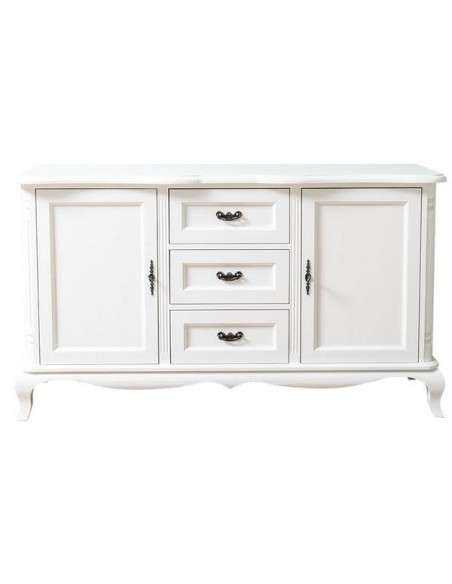 Credenza shabby chic romantica in legno MS648