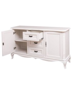 Credenza shabby chic romantica in legno MS648 2