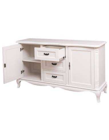Credenza shabby chic romantica in legno MS648