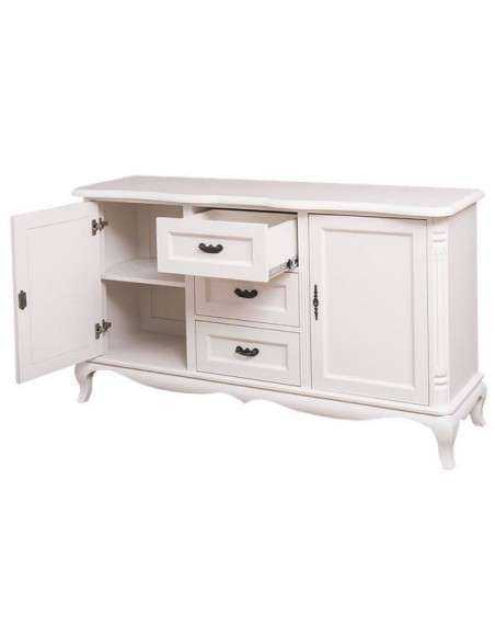 Credenza shabby chic romantica in legno MS648