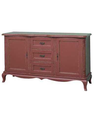 Credenza shabby chic romantica in legno MS648