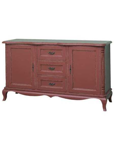 Credenza shabby chic romantica in legno MS648